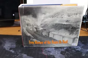 Iron Horses of the Santa Fe Trail by E. D. Worley hc/dj train railroad (G-47) - Picture 1 of 4
