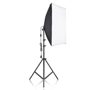 Fotostudio 50x70cm Softbox Dauerlicht Softbox Lichtstativ Studioleuchte R6D6 - Bild 1 von 9