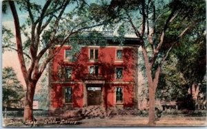 PUBLIC LIBRARY Salem, Massachusetts MA - Postcard - Picture 1 of 2