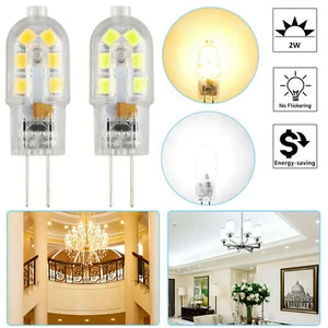 AU 10/20PCS G4 Bi-Pin 2835SMD LED Capsule Light Bulb RV Boat Crystal Lamp DC 12V - Picture 1 of 15
