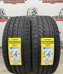 2 X 235 45 19 SONIX 99W XL 235/45ZR19 BRAND NEW AMAZING C B LABELS M+S 2354519 - Picture 1 of 5