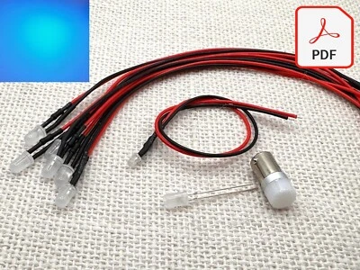 Yamaha CR-620 AZUL Repuesto Lámpara LED Bombilla Actualización INSTRUCCIONES Foto 1 de 3