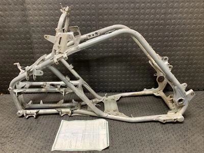2003 Yamaha Raptor 660 660r Main Frame CHASIS SILVER MATCHING PAPERWORK - Image 1 of 3