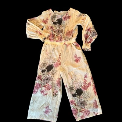 Романтический вискозный комбинезон Isobella & Chloe бохо с цветочным рисунком 12 - Изображение 1 из 4