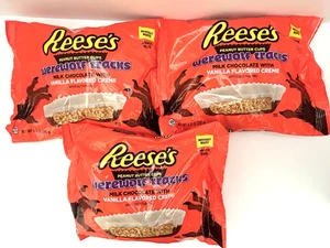 3 Beutel Reese's Werewolf Tracks Peanut Butter Cups Ltd Edition Snack Gr. 02/2026 - Bild 1 von 3