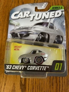 2025 MGA Entertainment Car Tuned Series 5 63 Chevy Corvette #1/8 NEW - Picture 1 of 2