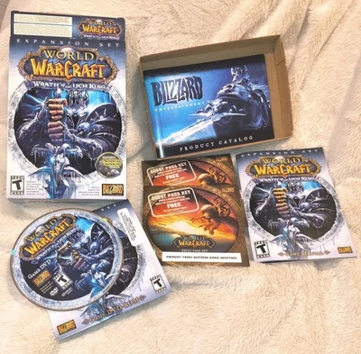 LN-Tested/Completo WORLD OF WARCRAFT: Wrath of the Lich King PC Juego Expansión Foto 1 de 4