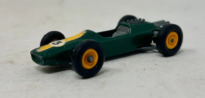 Vintage Matchbox Lesney Green Lotus No 19  Racing Car - Image 1 of 4