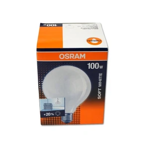 Osram Lampe Glühbirne Leuchtmittel 100 Watt E27 Kolben Bella G95 Sil100 - Bild 1 von 7