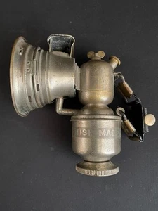MILLER CETOLITE VINTAGE BICYCLE CARBIDE BURNING CYCLE LAMP MOTORCYCLE PROJECTOR - Picture 1 of 12