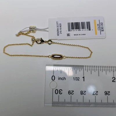 Pulsera Kendra Scott Emma Oro Marrón Ojo de Tigre Foto 1 de 3