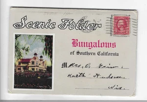 VINTAGE - POSTKARTENMAPPE - BUNGALOWS OF SOUTHERN CALIFORNIA - Bild 1 von 2