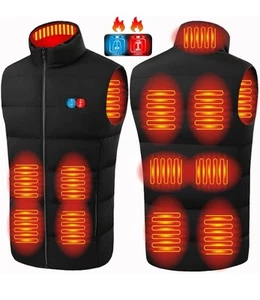 USB Heated Gilet Bodywarmer Puffer Vest Lightweight Medium BNWT - Picture 1 of 3