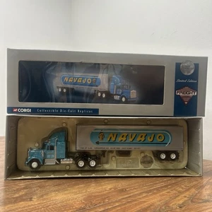 CORGI LIMITED EDITION 1/50 SCALE NAVAJO 18 WHEEL TRUCK AND TRAILER #55802 NEW - Picture 1 of 16