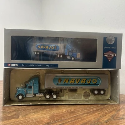 CORGI LIMITED EDITION 1/50 SCALE NAVAJO 18 WHEEL TRUCK AND TRAILER #55802 NEW - Image 1 of 4