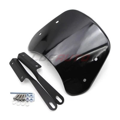 Deflector de parabrisas universal para Yamaha Honda Suzuki 6,5""-9,45"" Foto 1 de 4