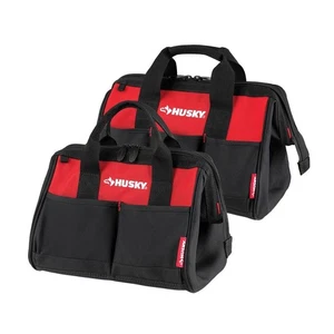 Husky 12 pollici e 15 pollici Borsa porta attrezzi combinata - durevole, organizzata e affidabile - Foto 1 di 13