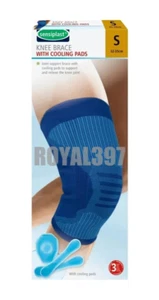 Sensiplast Knee Brace Compression Sleeve With Cooling Pads Size Small - Picture 1 of 3