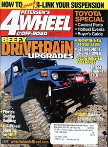 Petersen's 4 Wheel & Off-Road Magazine July 2003 Beefy Drivetrain Upgrades - Imagen 1 de 2