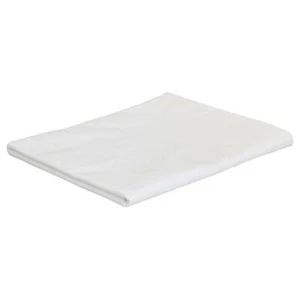 5x White Rect TableCloth 137x180cm Fabric Linen-Look Function Event Restaurant - Picture 1 of 1