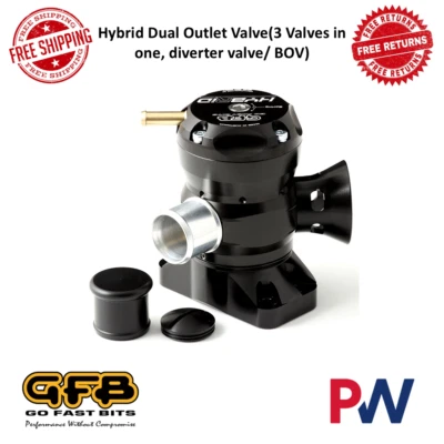 Go Fast Bits Hybrid Dual Outlet Blow-off Valve For Hyundai Veloster / Kia Cerato - Image 1 of 4