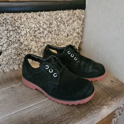 Оксфорды UGG AUSTRALIA 3292 для мальчиков ясельного возраста 13 ЕС 30 черные замшевые стриженный мех обувь - Изображение 1 из 4