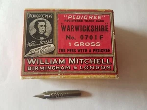 144 Vintage WILLIAM MITCHELL "PEDIGREE WARWICKSHIRE" Pens 0701F - Picture 1 of 1