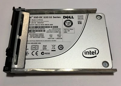 Intel 05GYVY 120GB SSD 2.5" SATA Model: SSDSC2BB120G6R DP/N: 5GYVY - Image 1 of 3