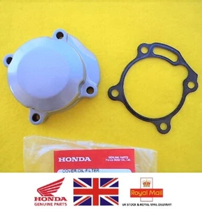GENUINE Honda CRF 250 L/M Oil Filter Cover + Gasket 2012 - 2020 ** UK STOCK ** - Picture 1 of 12