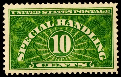 U.S. #QE1 Special Handling 10c (1940) MHR - Image 1 of 3