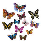  24 Pcs Luminous Butterfly Patch Plastic 3d Wall Butterflies Nursery Wallpaper