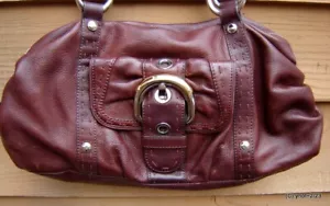 BOLSO DE HOMBRO MAKOWSKY MARRÓN CUERO GUIJARROS CALIDAD B bolso/cartera/cartera - Imagen 1 de 10