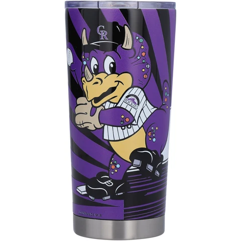 Colorado Rockies 20oz. Stainless Steel Mascot Tumbler Cover
