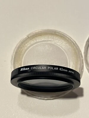 Nikon Circular Polarizer Filter (62mm) w/Tiffin Filter Case - Image 1 of 4