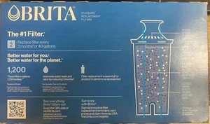 Brita Standard Replacement Water Filters 4 Pack [NEW SEALED] - Picture 1 of 2