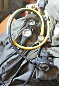 TUSA Atemregler, Lungenautomat, für Pressluftflaschen, Tarier-Jacket. - Bild 1 von 4
