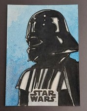 2019 Topps Star Wars Saga Ahsoka Tano Sketch Art Card By Richard Serrao - 1/1
