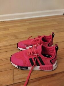 Adidas 2020 NMD-R1 Infant 'Super Pink' FW0425 Running Shoes NWT Size 10K