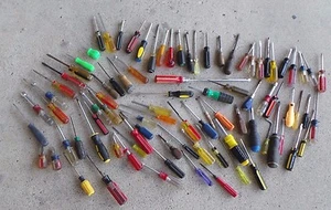 LOT OF 89 PCS. MISC. SCREW DRIVERS / ETC. BNOSCDR1 BBB-6 - Picture 1 of 8