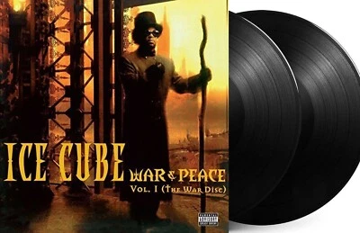 ICE CUBE WAR & PEACE VOL. 1 VINYL LP NEW! PUSHIN' WEIGHT, F**K DYING FT. KORN - Image 1 of 2