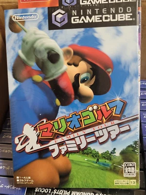 Mario Golf Family Tour (2003) New Factory Sealed Japan Nintendo Gamecube GC - Image 1 of 2