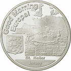 [#550534] Jersey, Medal, 1 Onz. Europa, Ms(65-70), Silver