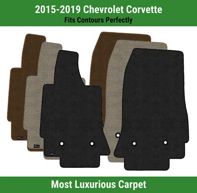 Alfombrillas de primera fila Lloyd Luxe para Chevrolet Corvette 2015-2019  Foto 1 de 4