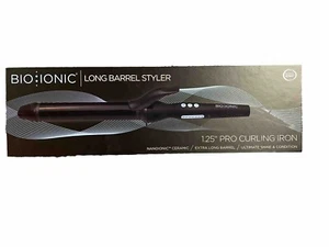 Rizador de barril largo Bio Ionic 1,25" Pro Styler nuevo - Imagen 1 de 3