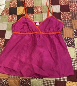 Women’s J.Crew Silk Spaghetti Strap Tank Size 2 - Picture 1 of 5