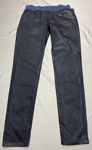 Jeans leggings GAP pull-on nuovi con etichette 'Sparkly' nero elastico in vita 28/6r (30x32) - Foto 1 di 8