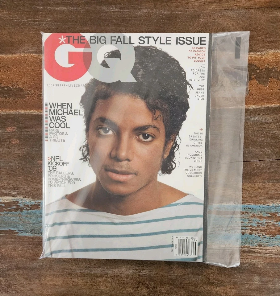 GQ Magazine Michael Jackson NFL Brooklyn Decker Ryan Kwanten Vladimir Putin 2009