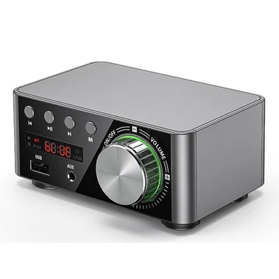 1X(50 W + 50 W 100 W Bluetooth 5.0 Verstärker Digital Audio    D USB 1159 - Bild 1 von 4