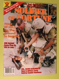 Soldier of Fortune Magazine April 1993 Bosnia Laos Somalia VF/NM - Picture 1 of 9