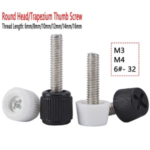 Phillips Cross Round Head/Trapezium Thumb Screw for PC Computer Case Side Panel - Picture 1 of 14